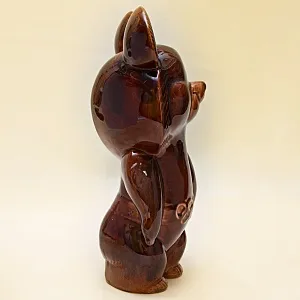 Большая Коллекционная Статуэтка «ОЛИМПИЙСКИЙ МИШКА», Фаянс ЗиК Конаково СССР -1980 год.