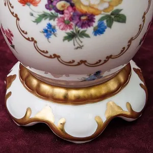 Винтажная Декоративная Ваза «Летний День» Фарфор, Gerold Porzellan Tettau, Германия.