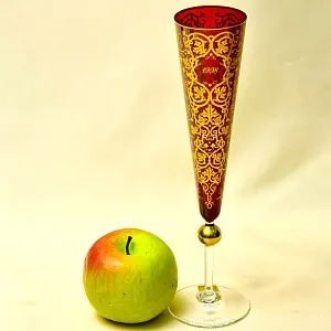 Эксклюзивный Коллекционный Бокал для Шампанского серия «Millenium - 1998», Theresienthal Германия.