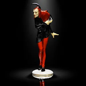 Редкость! Большая Фарфоровая статуэтка «МЕФИСТОФЕЛЬ», Hutschenreuther Германия. 