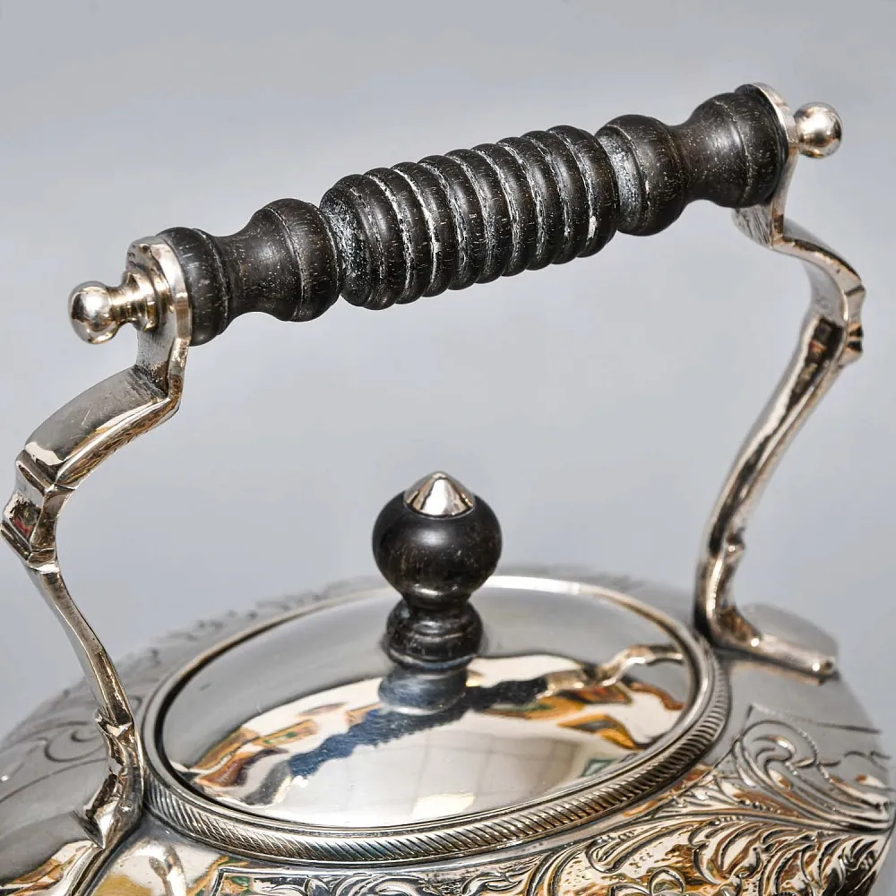Старинная Бульотка - Чайник, GOLDSMITH & SILVERSMITH Сompany Ltd. Англия начало ХХ века.