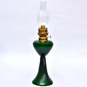 Редкость! Стеклянная Керосиновая Лампа, Unbekannter Hersteller, Германия первая половина ХХ века.