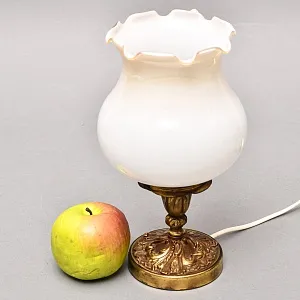 Винтажный Электрический Настольный Светильник - Ночник, бронза СССР 70 -е гг. 