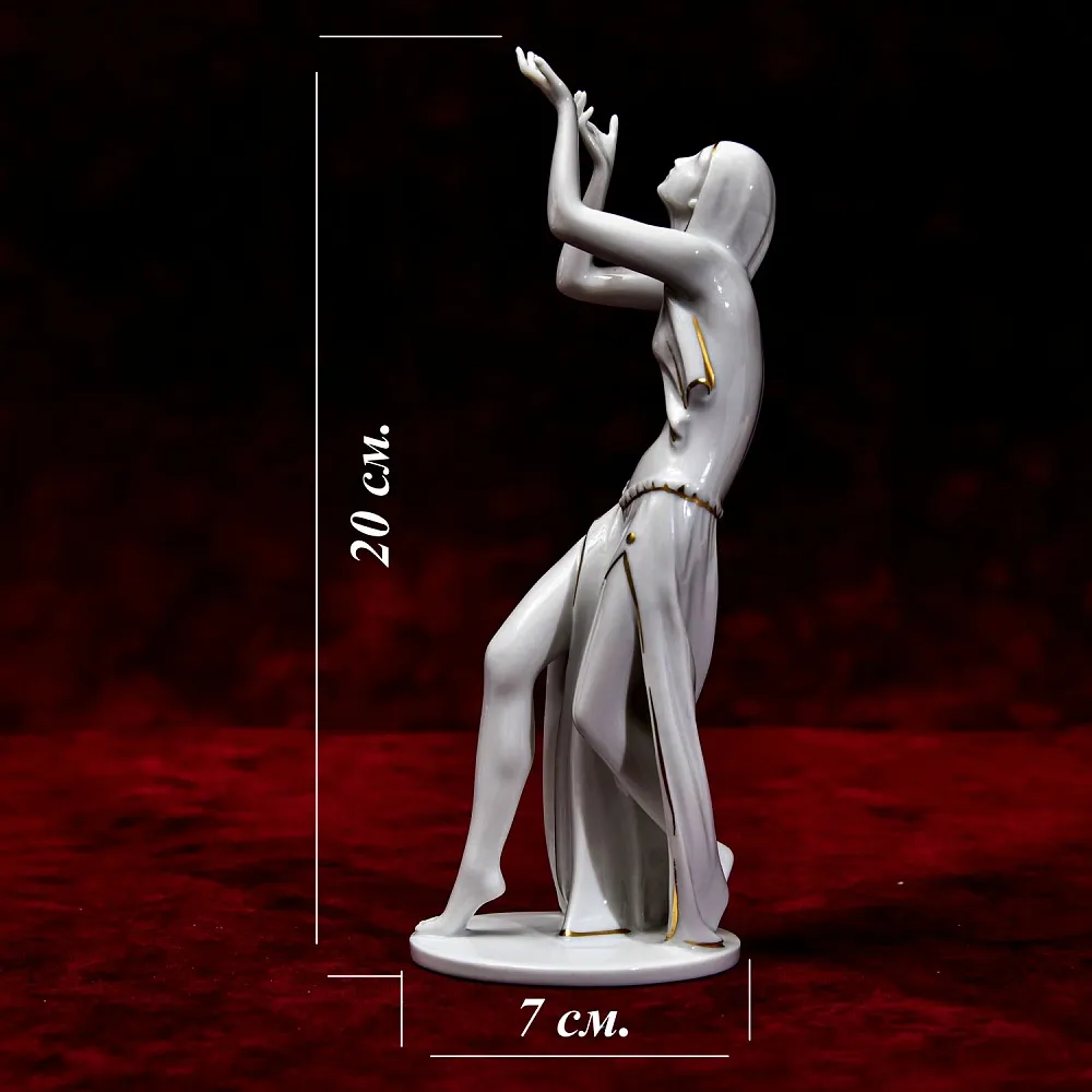 Редкость!!! Авторская Фарфоровая статуэтка «ТАНЕЦ - МОЛИТВА», ROSENTHAL Германия - 1936 год.