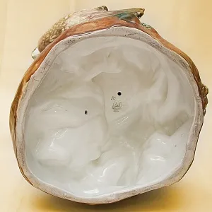 Большая Коллекционная статуэтка «Птица - ДРОФА», Фаянс ЗиК Конаково, СССР 50-е годы.