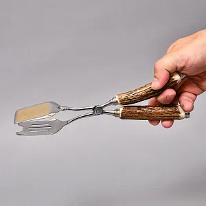 Щипцы для гриля серия «Охота» в деревянной коробке, Германия, Wickuler Solingen, 80 -е годы ХХ века.