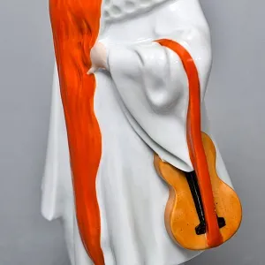 Антикварная Фарфоровая статуэтка «Поющий Пьеро», ROSENTHAL Германия - 1918 год.