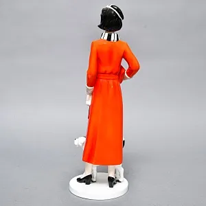 Большая Коллекционная Фарфоровая статуэтка «Сеньора Сант Анжело», GOEBEL Германия. 