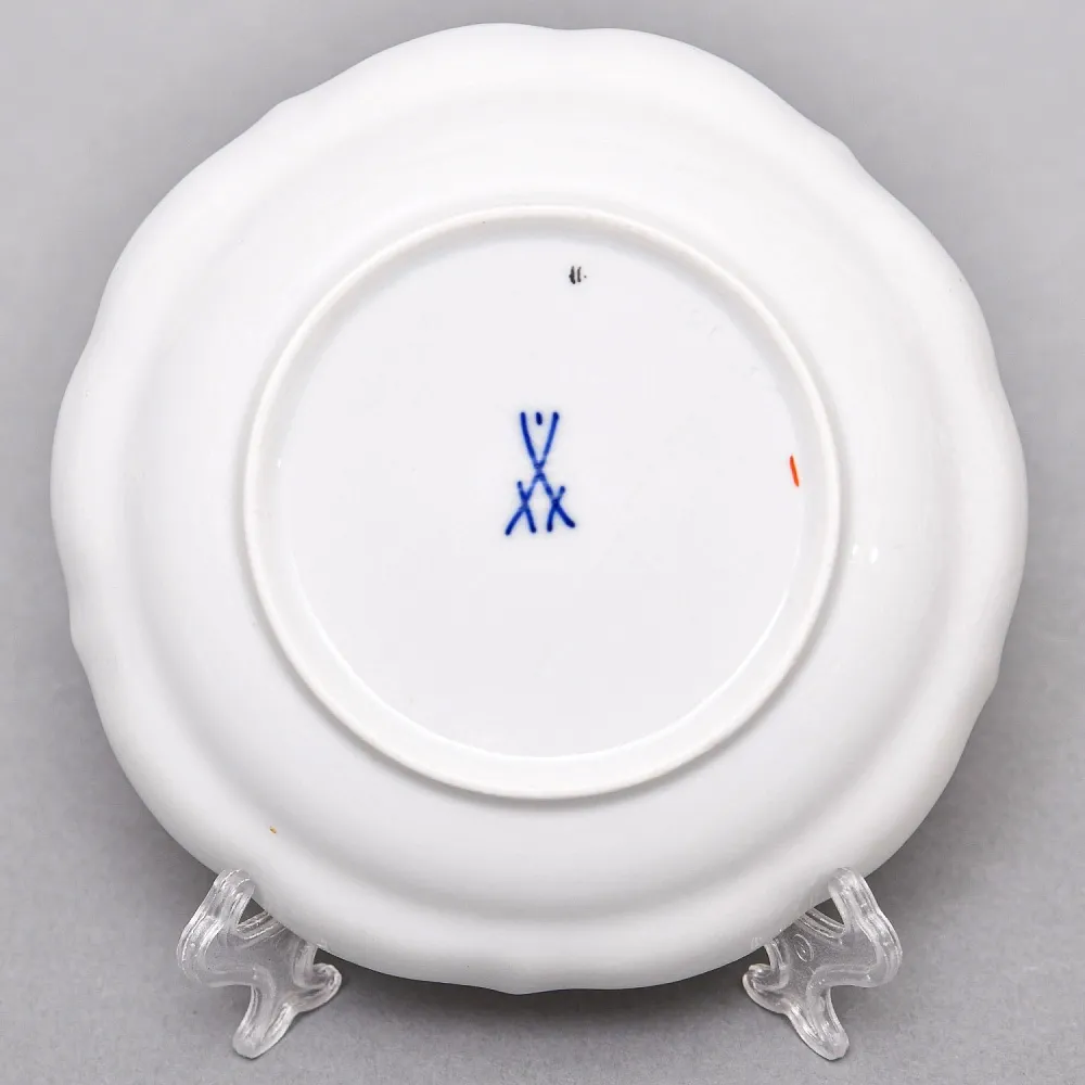 Коллекционная Кофейная пара «Розовый Дракон», MEISSEN Германия, первая половина ХХ века. 