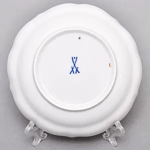 Коллекционная Кофейная пара «Розовый Дракон», MEISSEN Германия, первая половина ХХ века. 