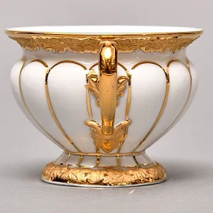 Редкость! Фарфоровый Кофейный сервиз на 6 персон - 21 предмет, Х форма MEISSEN, Германия.