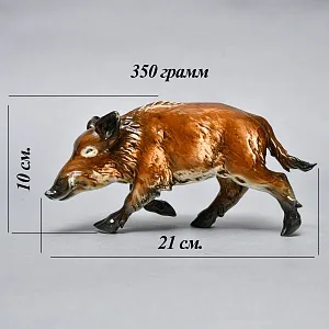 Коллекционная Фарфоровая статуэтка «Охота. КАБАН», Goebel Германия, конец ХХ века.