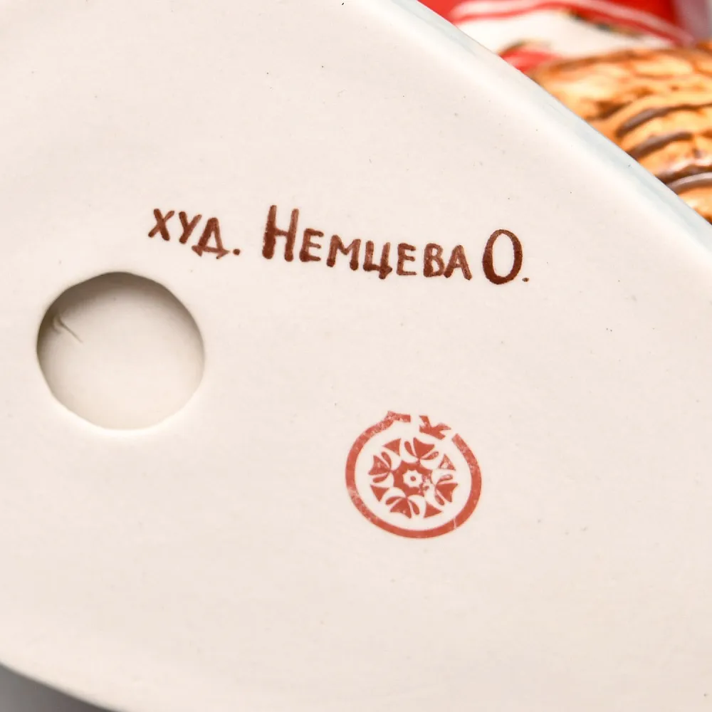 «Хоккей - Вратарь Сборной СССР - Третьяк» - Авторская Коллекционная Фарфоровая Статуэтка, Россия.