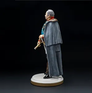 Коллекционная Авторская Статуэтка «Генералы Отечественной Войны 1812 года - Кутузов М.И.», фарфор, Россия. 