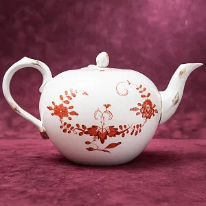 Чайный Сервиз «Индийский цветок» на 6-ть персон Фарфор MEISSEN / МЕЙСЕН Германия.