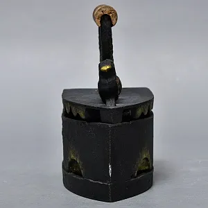 Коллекционный Старинный Угольный Чугунный Утюг Германия начало ХХ века.