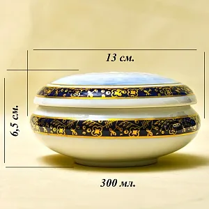 Авторская Фарфоровая Шкатулка - Бонбоньерка «Два путти», Limoges Франция 30гг.