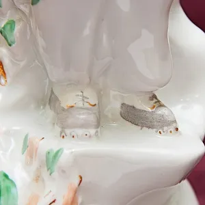 Фарфоровая Статуэтка «Девушка геолог» Барановский ФЗ - CCCР 50 -е годы ХХ века.