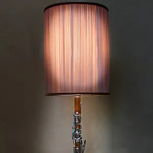 Дизайнерская Электрическая Настольная Лампа Светильник «КЛАРНЕТ» - 1965г».