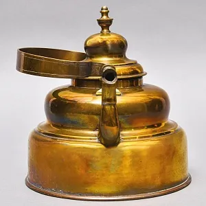 Винтажный Латунный Чайник на 3 литра. Германия середина ХХ века.