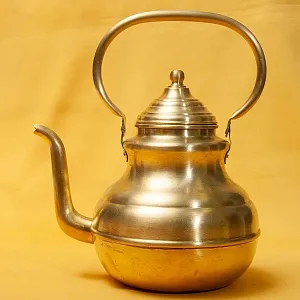 Винтажный Латунный Чайник на 4 литра от фирмы MECAP Бельгия.