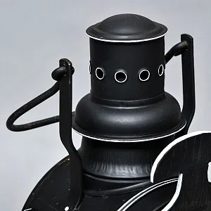 Редкость! Большой Железнодорожный Керосиновый Сигнальный Фонарь, Германия -1974 год.