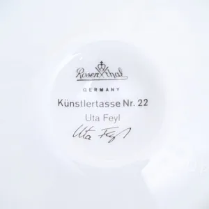 Коллекционная Авторская Чайная Пара модель nr. 22, Фарфор Rosenthal, Германия.