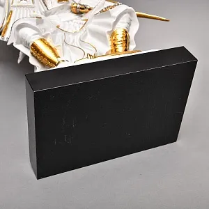 Большая Авторская Фарфоровая статуэтка «Самурай - Путь Воина», Ahura Италия, 80-е годы ХХ века.