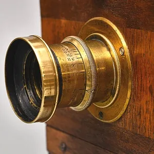  Большой Старинный Антикварный Фотоаппарат - Фотокамера FERDINAND Германия 1900 год.