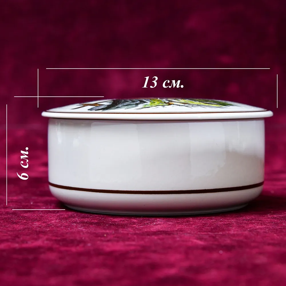 Коллекционная Шкатулка - Бонбоньерка «Le Petit Canard» Фарфор Villeroy&Boch, Германия.