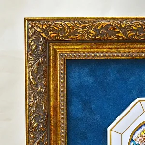 Картина - Панно - Фарфоровая Плакетка «Пер Гюнт и Солвейг», Villeroy & Boch. Германия - 1980 год.