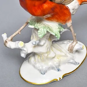 Коллекционная Фарфоровая статуэтка Птица - «Золотой Фазан», Hutschenreuther Германия, 60-е гг.