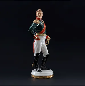 Коллекционная Авторская Статуэтка «Генералы Отечественной Войны 1812 года - Ермолов А.П.», фарфор, Россия. 