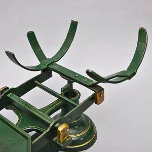 Большие Антикварные Чугунные Кухонные Весы с чашкой для сыпучих продуктов, Англия начало ХХ века.