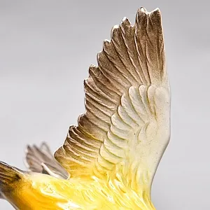 Коллекционная Фарфоровая статуэтка «Птица. Большая синица», Goebel Германия, 1979 - 1990 годы.