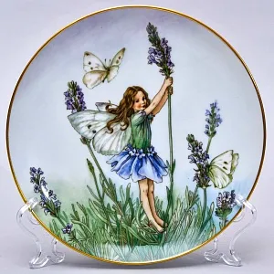 Коллекционная Тарелка «ФЕЯ ЛАВАНДЫ» Фарфор, Heinrich Villeroy&Boch Германия -80гг.