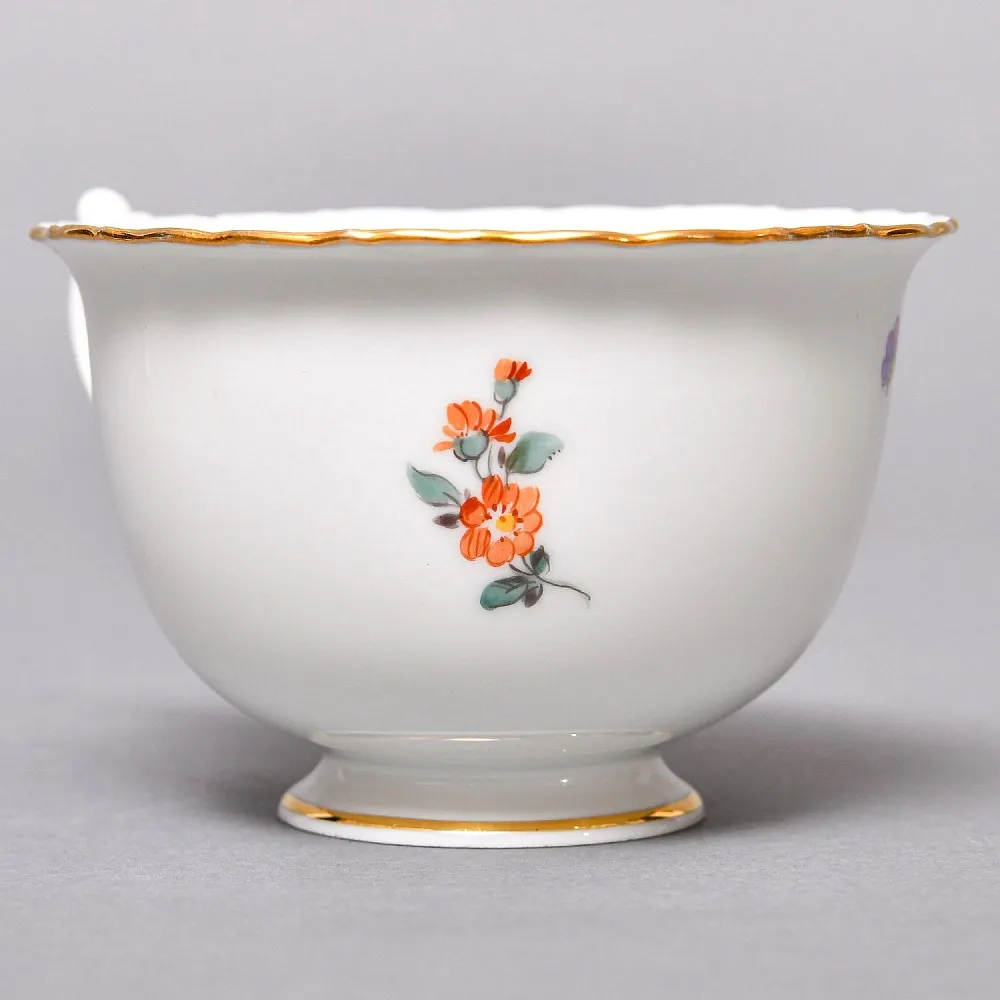 Чайный набор «Мейсенский букет» на 6 персон, Фарфор MEISSEN Германия, 1924 - 1934 годы. 