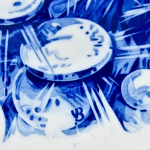 Коллекционная Фарфоровая Тарелка - Блюдо «Сказка. Звездные Талеры», MEISSEN Германия - 1981 год.