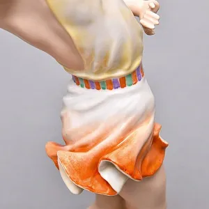 Коллекционная Фарфоровая статуэтка «Танцовщица Урсула Дайнерт», ROSENTHAL Германия, 40-е годы ХХ века. 