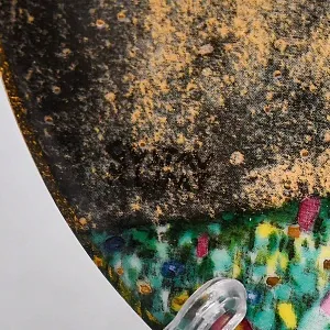 Коллекционная Тарелка «Шедевры Густава Климта. ПОЦЕЛУЙ», Фарфор Lilien Porzellan Австрия, 1990 год. 