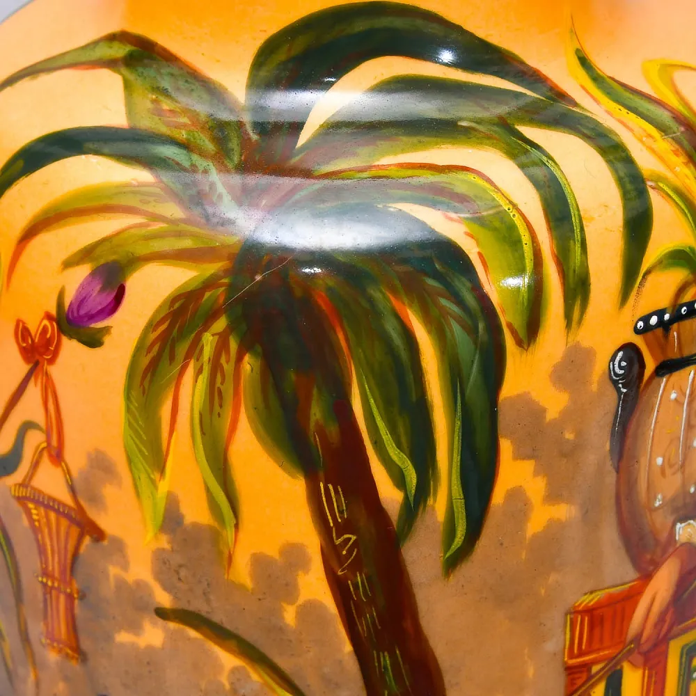 Редкие!!! Большие Антикварные Парные Вазы «Персидские мотивы», Франция VIEUX PARIS.