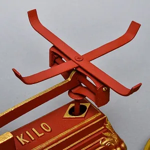 Антикварные Чугунные Бытовые Кухонные Весы на 10 кг. Франция начало ХХ века! 