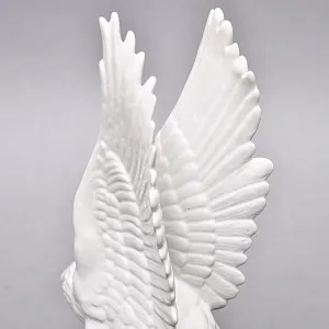 Коллекционная Фарфоровая Статуэтка «Птица. Орел с рыбой», Unterweisbach Германия, 1958 - 1976 годы. 