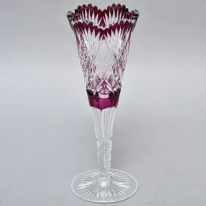 Редкость! Коллекционная Хрустальная Ваза - Бокал VAL SAINT LAMBERT Бельгия, середина ХХ века. 