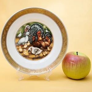 Коллекционная Тарелка «Сказки - Гадкий Утенок» Фарфор, ROYAL COPENHAGEN - Дания.