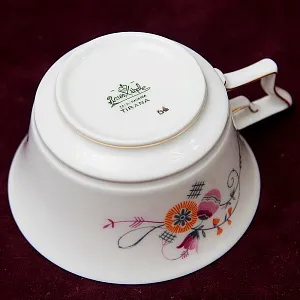 Чайный сервиз «TIRANA» на 4-е персоны Фарфор Розенталь / Rosenthal Германия -1930 год.