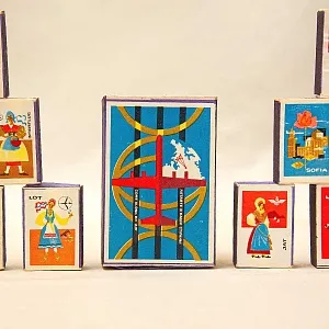 Памятный Сувенирый Набор - Хозяйственные Спички «АЭРОФЛОТ», СССР - 1966 год.