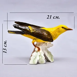 Коллекционная Фарфоровая статуэтка «Птица. ИВОЛГА», GOEBEL Германия, 1972 - 1979 годы.