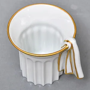  Фарфоровый Кофейный сервиз тет-а-тет «Греческие колонны» 8 предметов, Furstenberg Германия.