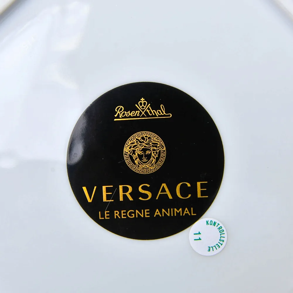 Редкость! Коллекционная Фарфоровая Тарелка - Пепельница "ГОРИЛЛА", VERSACE Rosenthal Германия.